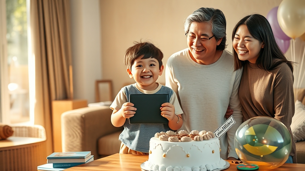 육아 및 교육 지원 (realistic 스타일)