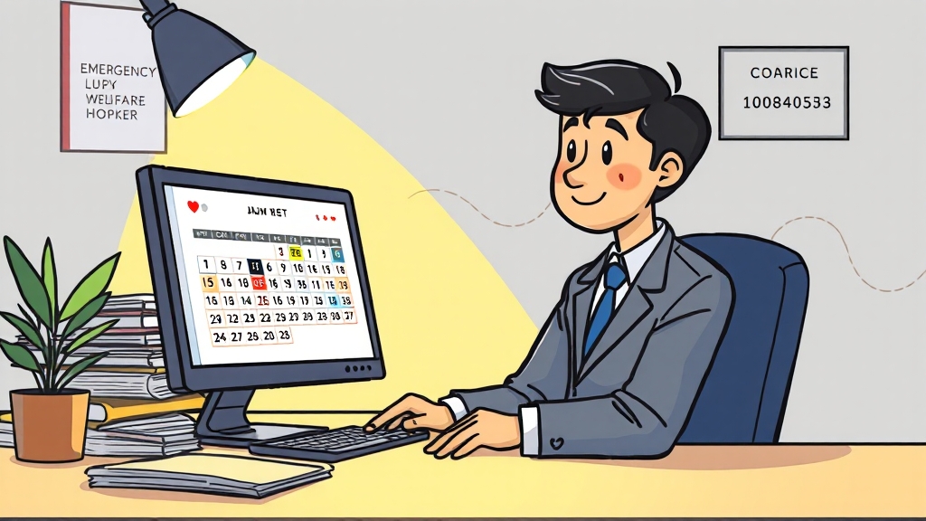 정부지원금 신청 방법 (cartoon 스타일)