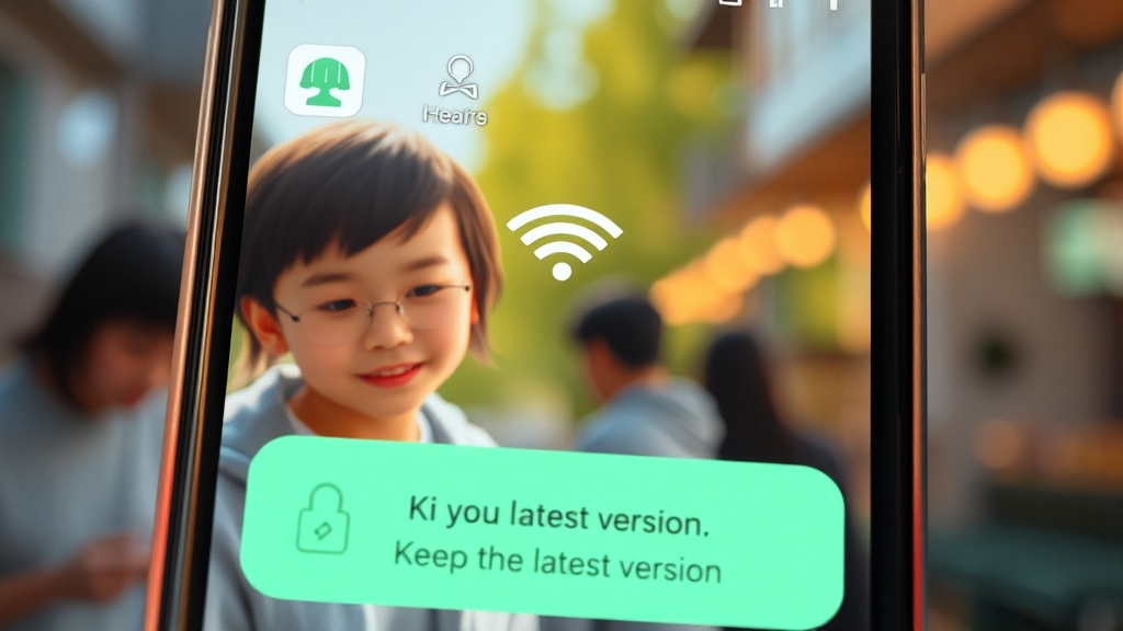 자동 업데이트 해제 후: 최신 버전 유지 (realistic 스타일)