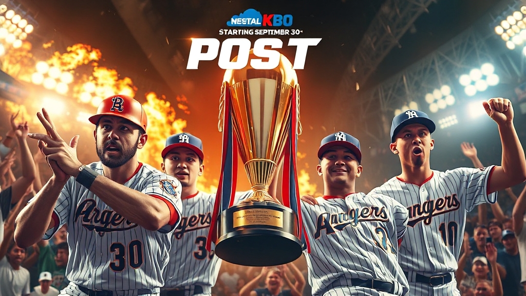 2025 KBO 플레이오프 포스트시즌: 일정, 예매, 관람 인터파크 티켓팅 꿀팁 2 포스트시즌 개요 및 일정 (realistic 스타일)