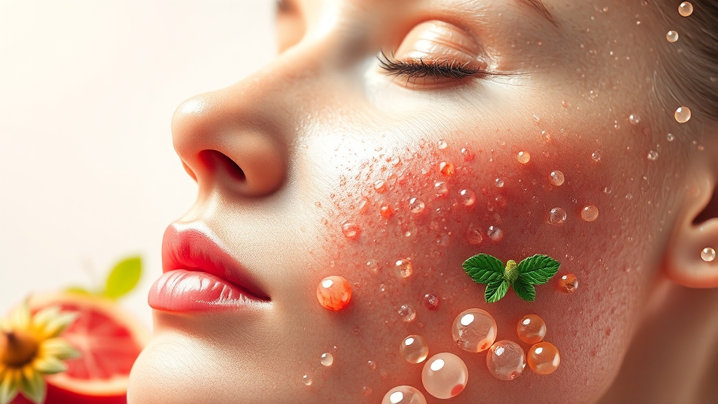 콜라겐 시너지 영양소 (realistic 스타일)