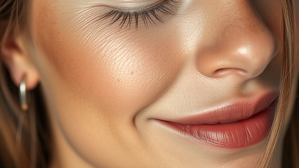 콜라겐 섭취 후 피부 변화 후기 (realistic 스타일)