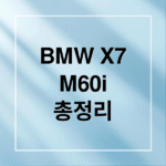 BMW X7 M60i xDrive: 가격, 연비, 제원, 옵션 총정리 & 구매 가이드