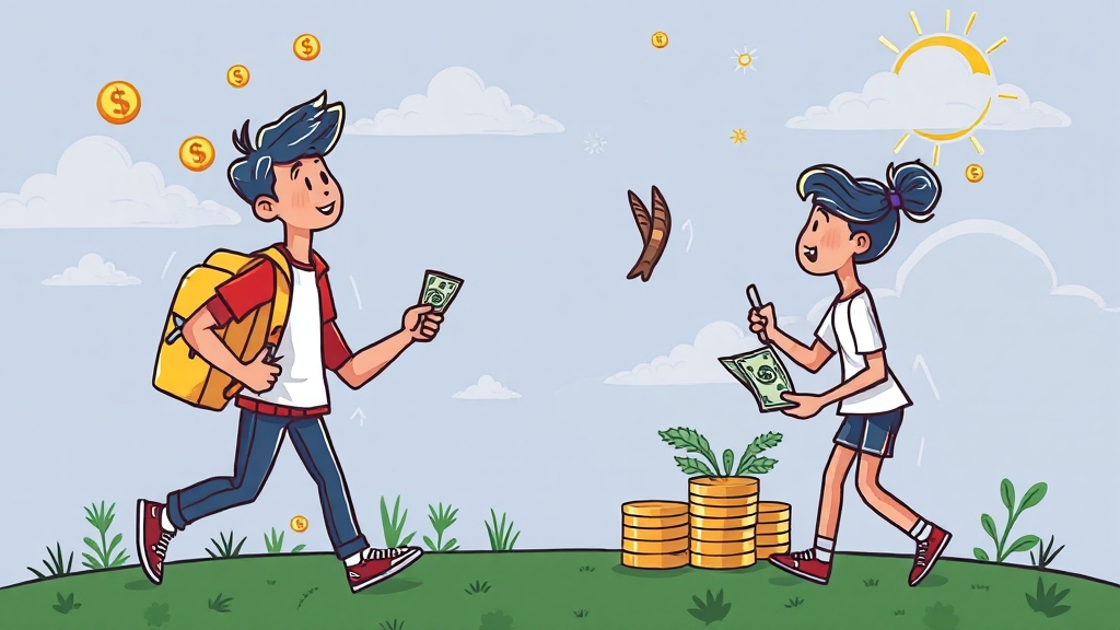 대출 한도 및 금리 정보 (cartoon 스타일)