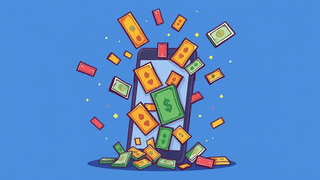 카드 포인트 통합조회 방법 (cartoon 스타일)