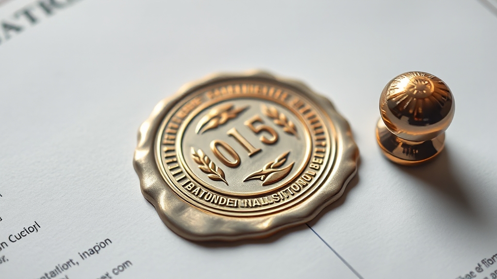 인감증명서, 무엇일까요? (realistic 스타일)