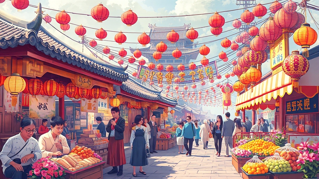 충청도 축제 (realistic 스타일)