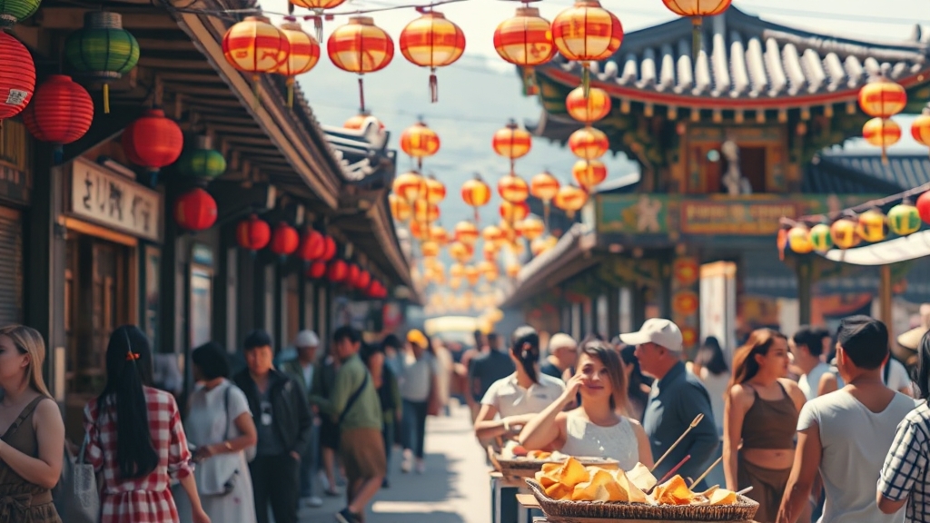 전라도 축제 (realistic 스타일)