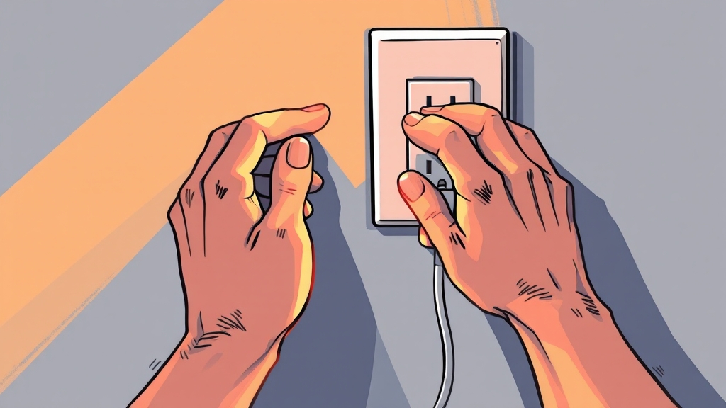 전기요금 30% 절약! 냉장고, 에어컨, 스마트 플러그 꿀팁 대방출 3 대기전력 줄이기: 핵심 절약 방법 (illustration 스타일)