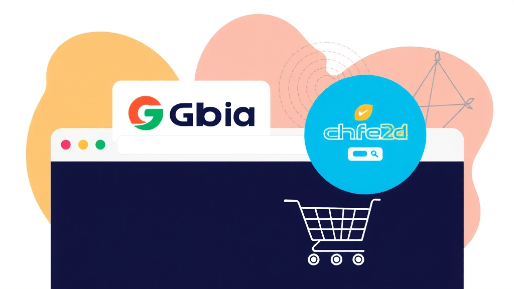 주요 플랫폼 비교 (가비아 vs 카페24) (illustration 스타일)