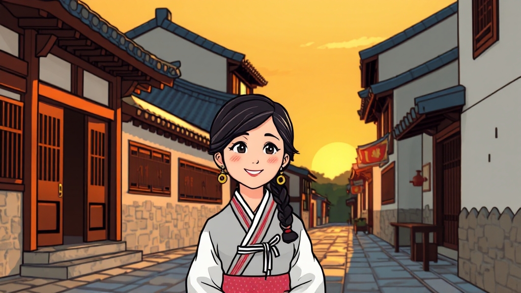 전주 한옥마을 필수 코스: 인생샷 명소, 맛집, 한복 대여, 주차 꿀팁 총정리 6 인생샷 명소 Best (cartoon 스타일)