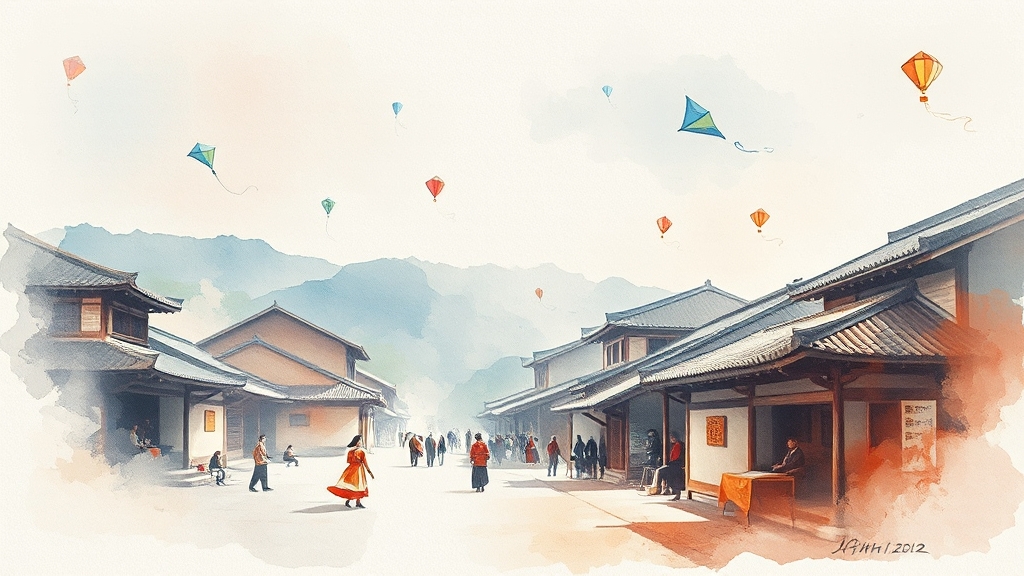 축제 및 행사 정보 (watercolor 스타일)