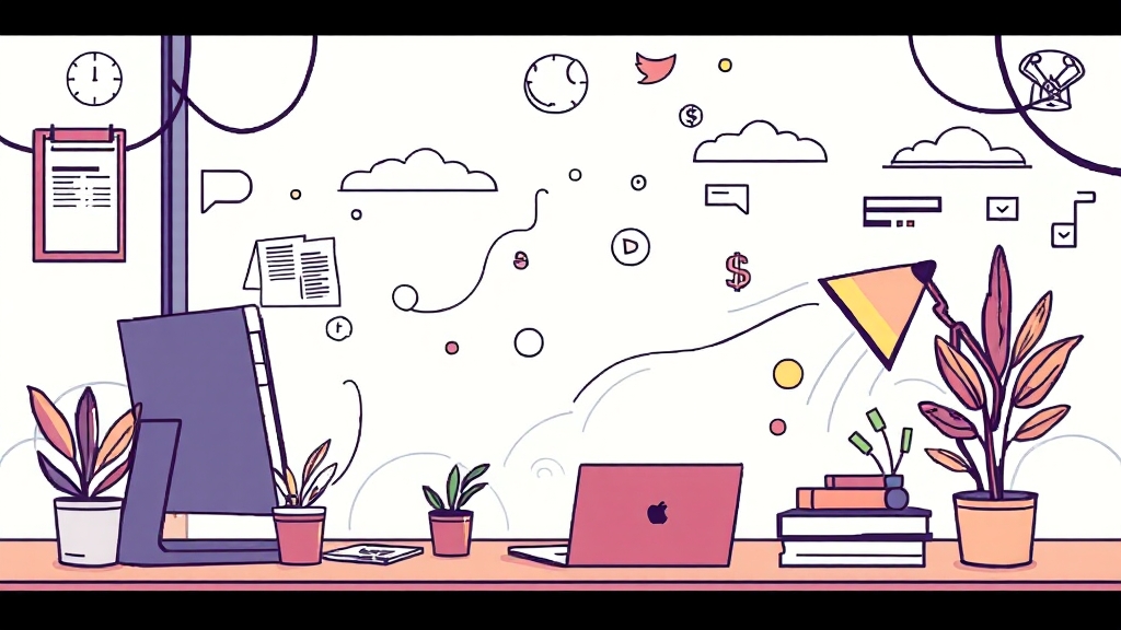 인터넷 가입 시 주의사항 (illustration 스타일)