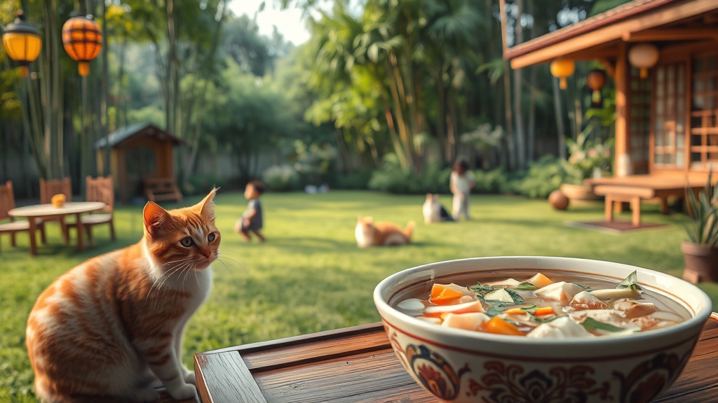 식사 후기 및 주변 볼거리 (realistic 스타일)