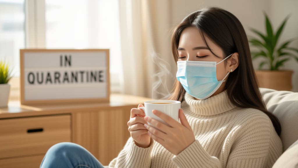 ⚠️ 독감 증상 시, 이렇게 대처하세요!