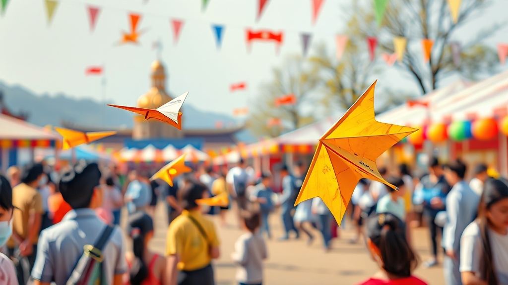 풍성한 부대 행사 (realistic 스타일)