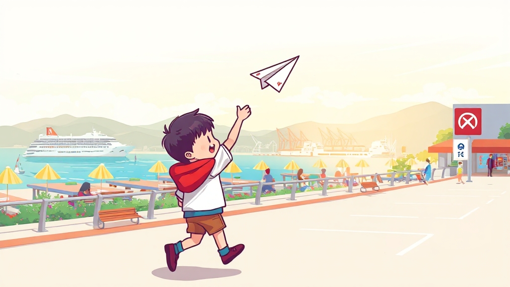 교통 및 주차 완벽 가이드 (cartoon 스타일)