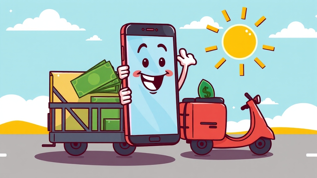 스마트한 통신 생활 시작! (cartoon 스타일)