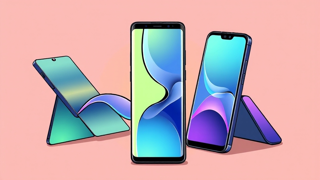 갤럭시 트라이폴드 출시일 임박! 400만원 스펙과 가격 총정리 7 폴더블폰 시장의 변화와 전망 (cartoon 스타일)