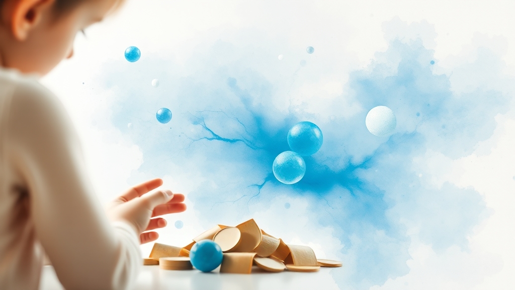 자녀 경제 교육 핵심 원칙 (watercolor 스타일)