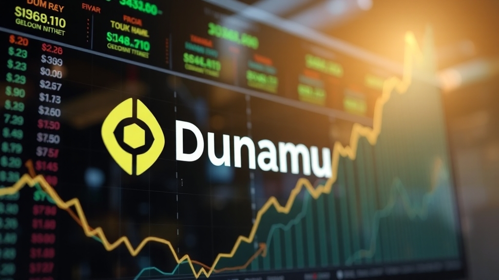 두나무 관련주 및 시장 영향 (realistic 스타일)