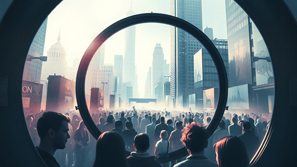 블랙 미러 심층 분석: 미래 기술, 사회 문제, 윤리적 딜레마 탐구 8 결론 (watercolor 스타일)