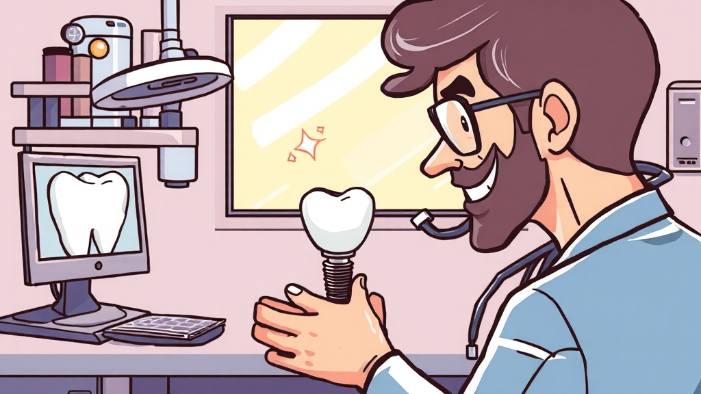 임플란트 가격, 결정 요인은? (cartoon 스타일)