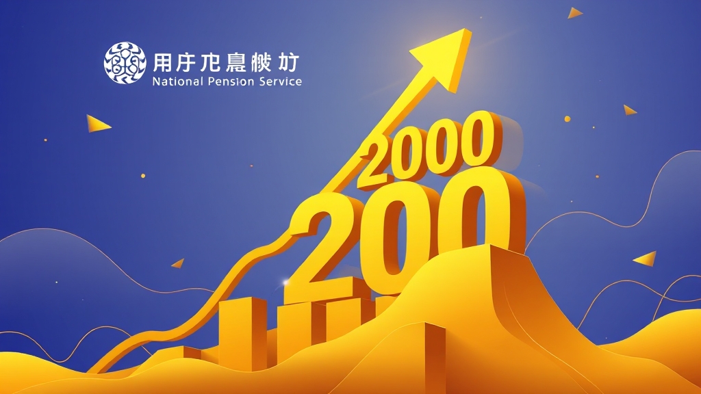 200조 수익 달성! 핵심 요약 (illustration 스타일)