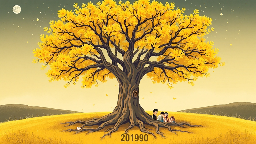 기금 고갈 시점 영향 분석 (illustration 스타일)