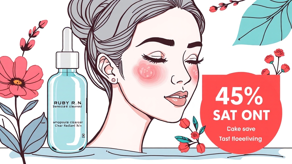 피부과 입점템의 위엄 (illustration 스타일)