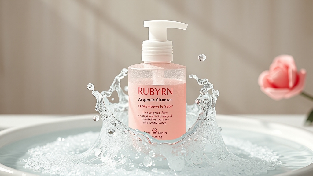 앰플 제형의 특별함 (realistic 스타일)