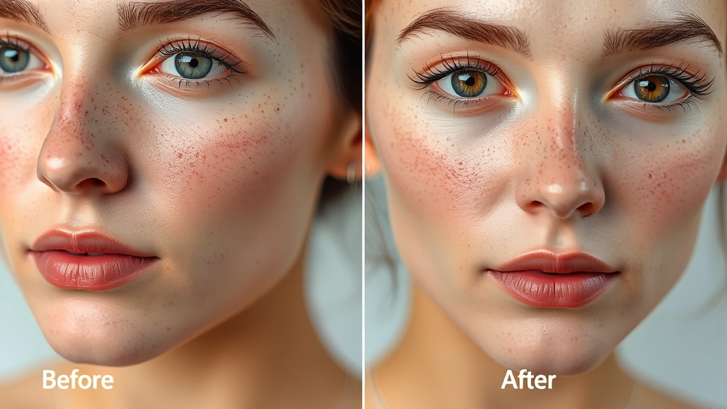 놀라운 피부 변화 (realistic 스타일)