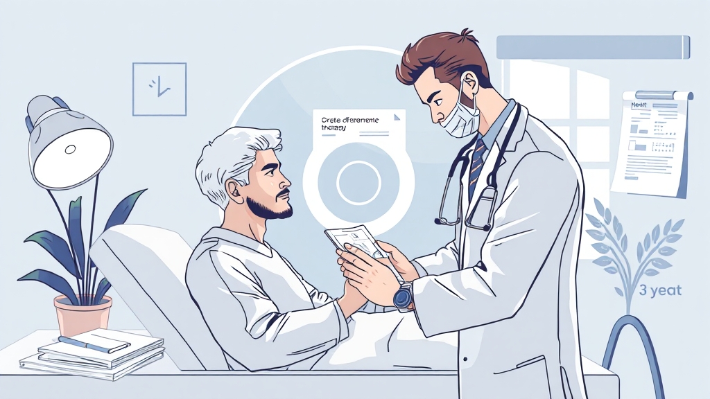 도수치료 실손보험 핵심 정보 (illustration 스타일)