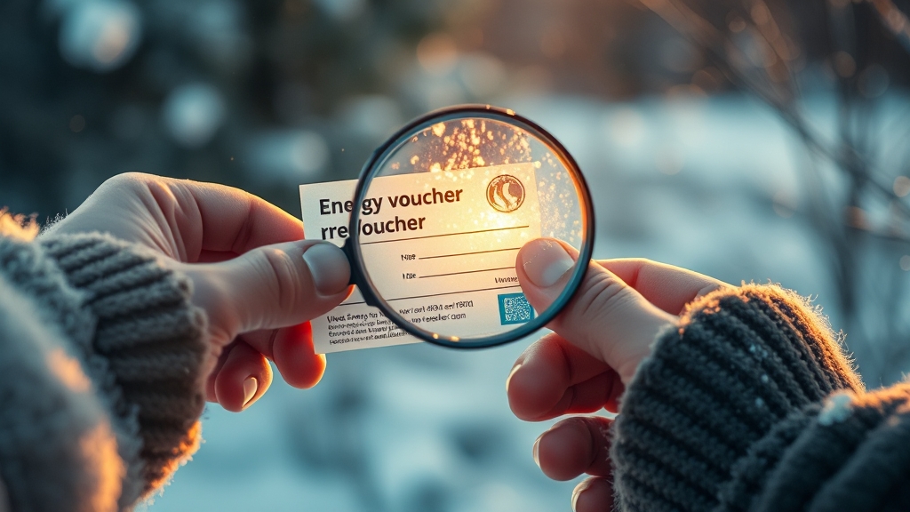 에너지바우처 2025 완벽 정리: 신청 자격, 금액 (최대 70만원) 및 사용법은? 7 유의사항 체크! (realistic 스타일)