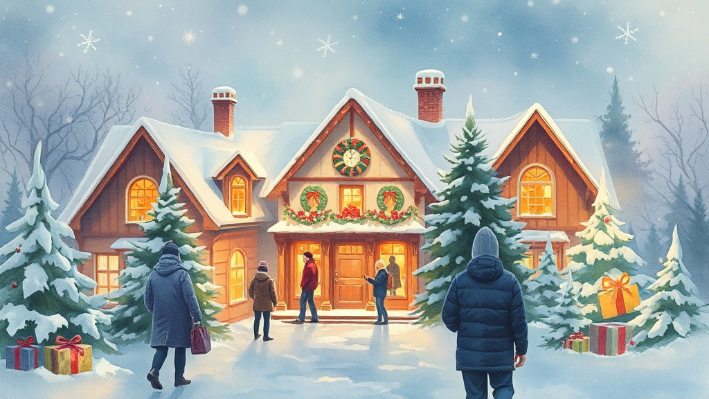 현장 웨이팅 정보 (watercolor 스타일)