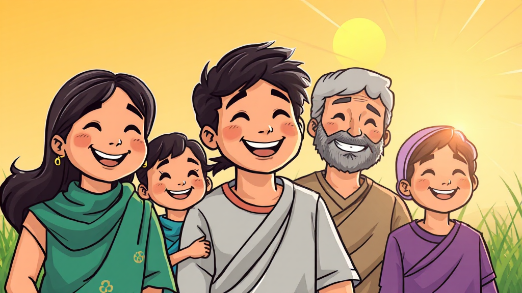 생계급여 인상 상세 안내 (cartoon 스타일)