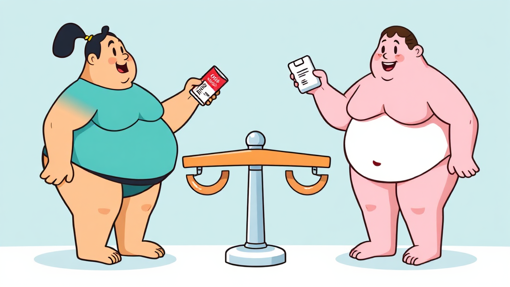 비만약 마운자로 효과, 부작용, 관련주 주가전망, 투자 기회 완벽 분석 6 국내 비만 치료제 시장 경쟁 구도 (cartoon 스타일)