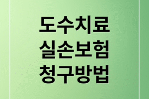 도수치료 실손보험 청구 완벽 가이드: 세대별 보장 조건, 필요 서류 및 청구 꿀팁 총정리