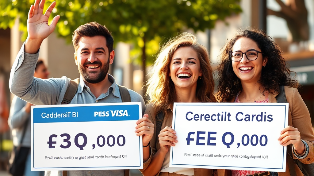 소상공인 신용카드 수수료 인하 (realistic 스타일)