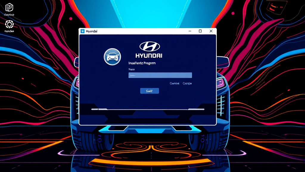 업데이트 프로그램 다운로드 및 설치 (illustration 스타일)