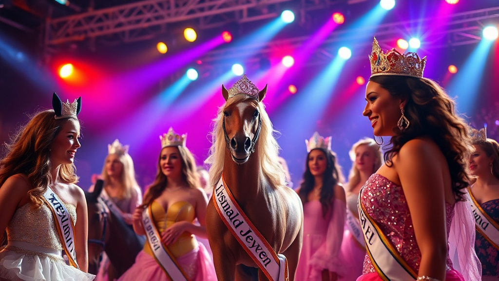 미스트롯4, 누가 왕관을 차지할까? (realistic 스타일)