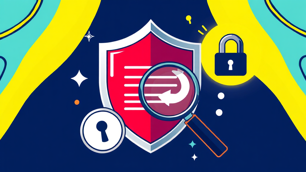 계좌 개설 시 유의사항 (illustration 스타일)