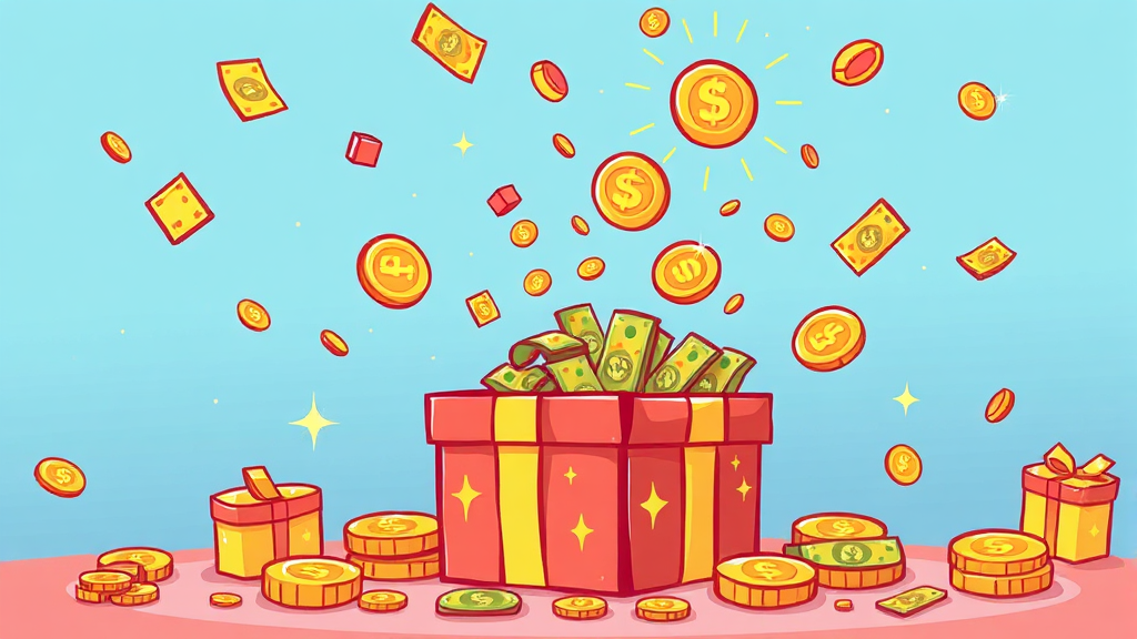 놓치면 손해인 혜택 (cartoon 스타일)