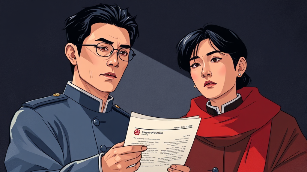 내란 음모 의혹 실체 (illustration 스타일)