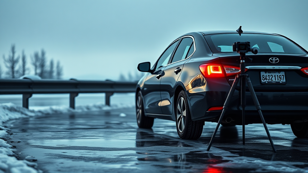 사고 발생 시 대처 요령 (realistic 스타일)