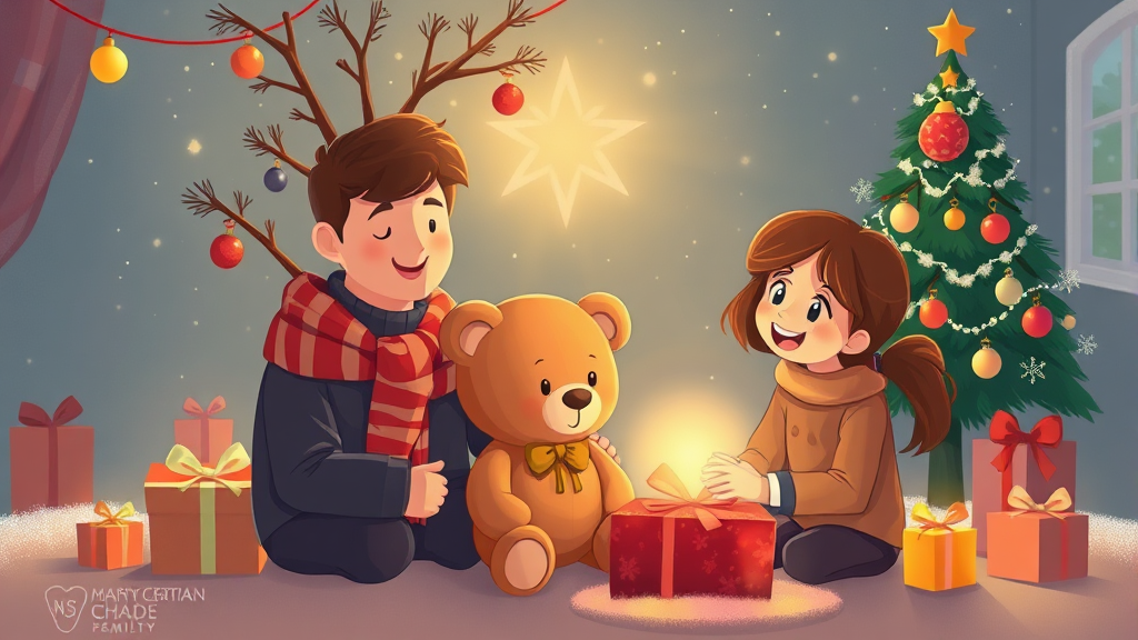 크리스마스 트리 & 포토존 명소 (illustration 스타일)