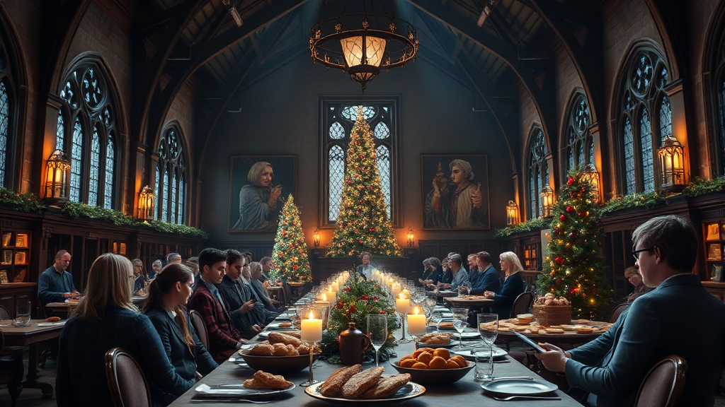 이색적인 크리스마스 경험 (realistic 스타일)