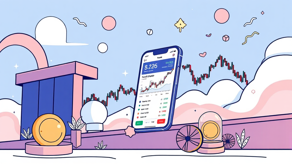 토스증권 주요 기능 및 특징 (illustration 스타일)