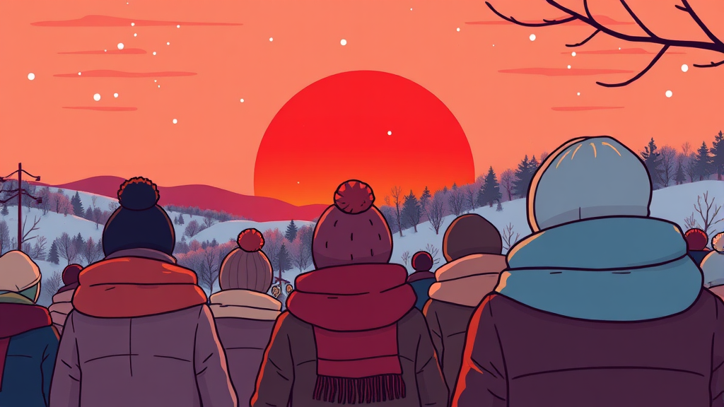 해돋이 여행 준비물 & 꿀팁 (cartoon 스타일)