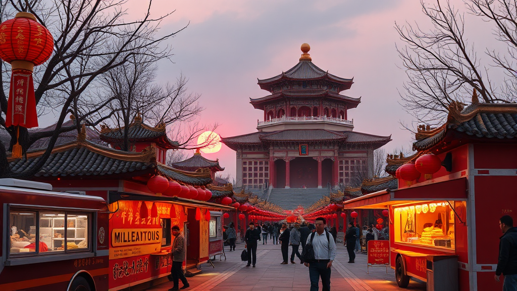 새해맞이 행사 & 주변 관광 정보 (realistic 스타일)